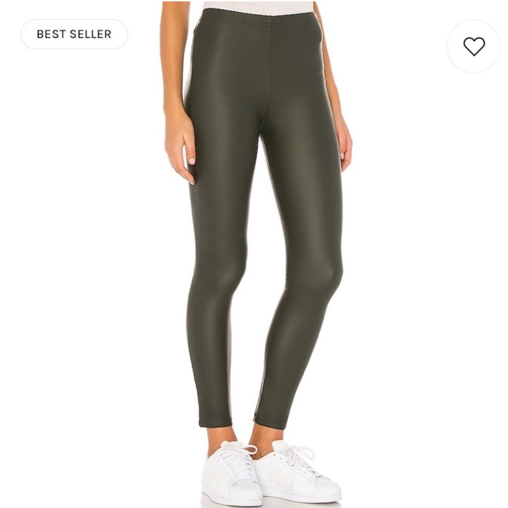 NWT Plush x Revolve Fleece Lined Liquid Legging in Army Green Size XL